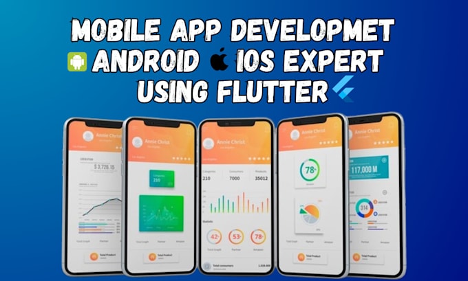 Gig Preview - Develop ios and android mobile app using flutter