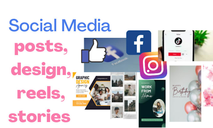 Gig Preview - Design social media posts, ads, reels,stories for insta fb