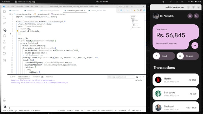 Gig Preview - Develop custom high quality cross platform flutter apps for ios and android