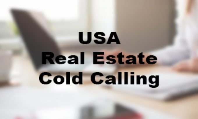 Bestseller - do professional cold calling for USA real estate