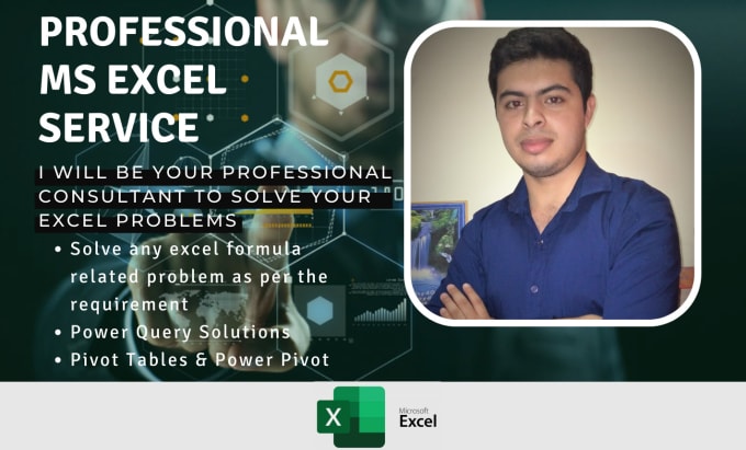 Gig Preview - Be your professional consultant to solve your excel problems