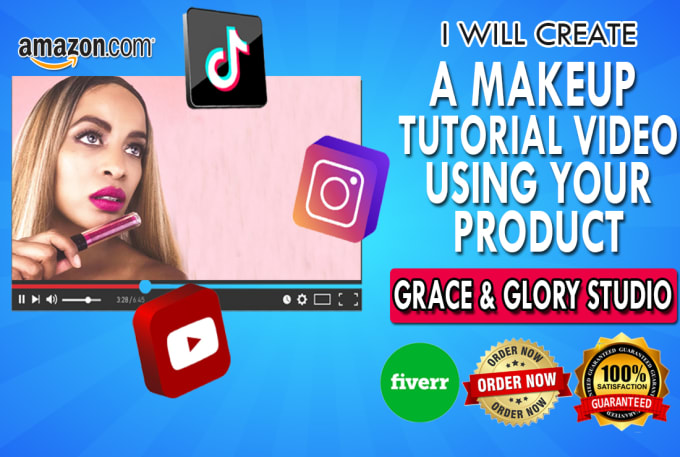 Gig Preview - Create a beauty tutorial video using your product