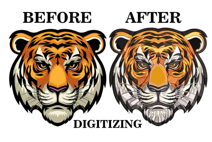 Gig Preview - Embroidery digitizing patch, convert to dst, pes, vp3 in 1hr