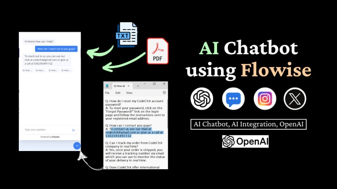 Gig Preview - Help you with ai chatbots, agents, or apps