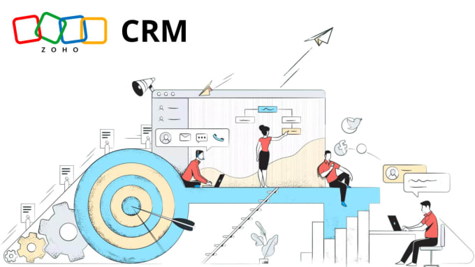 Gig Preview - Optimise your zoho CRM for linkedin marketing campaigns