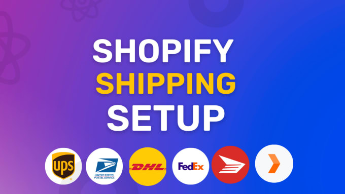 Gig Preview - Setup shopify shipping profiles and zone for shopify store