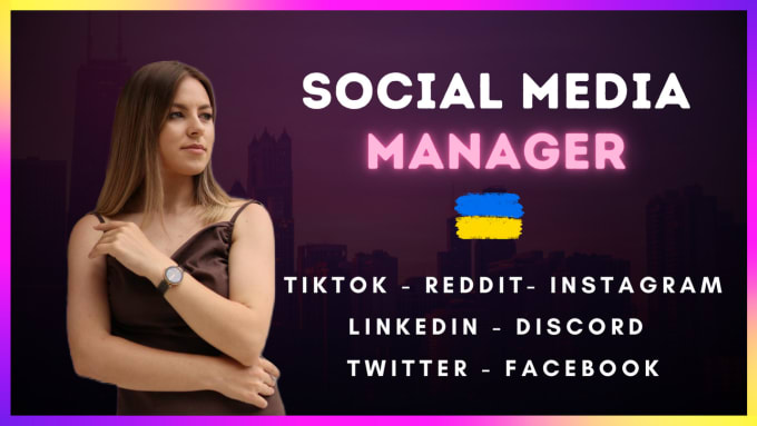 Gig Preview - Be your social media manager