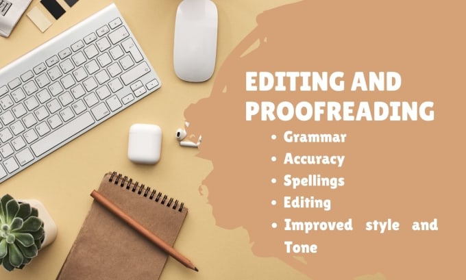 Gig Preview - Proofread and edit your writings or documents