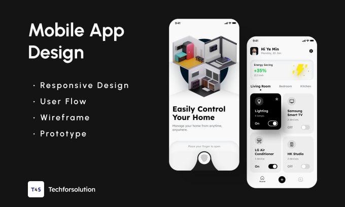 Gig Preview - Do mobile app design in figma