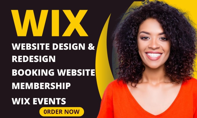 Gig Preview - Redesign wix membership website wix booking wix restaurant wix event wix seo