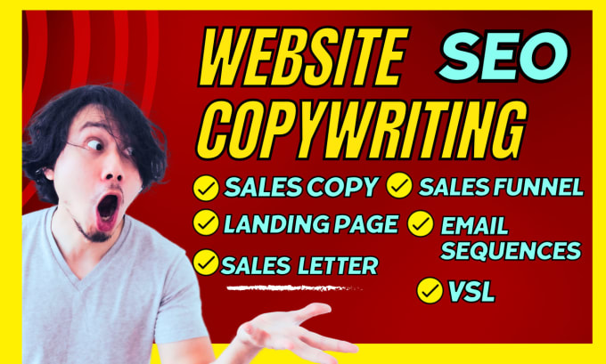 Gig Preview - Do website copywriting for a sales page, sales funnel, landing page, sales email