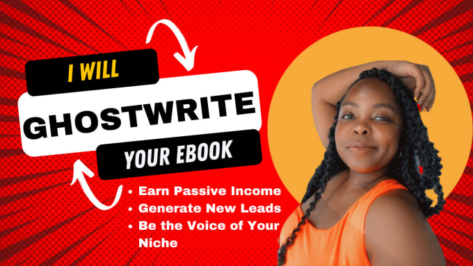 Gig Preview - Be your ebook ghostwriter