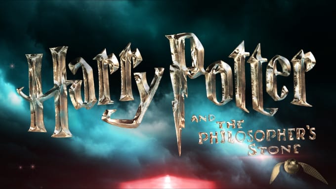 Gig Preview - Personalize a professional 3d harry potter with your titles