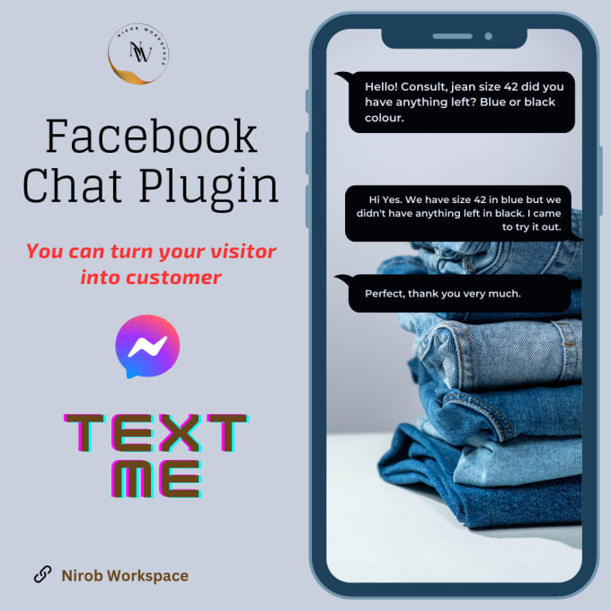 Gig Preview - Create facebook live chat plugin for your wordpress website