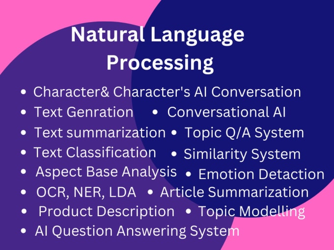 Gig Preview - Do nlp sentiment topic modeling feature keyword extraction bert lda lsa project