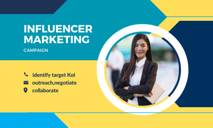 Gig Preview - Outreach and manage your  influencer marketing campaign for social media