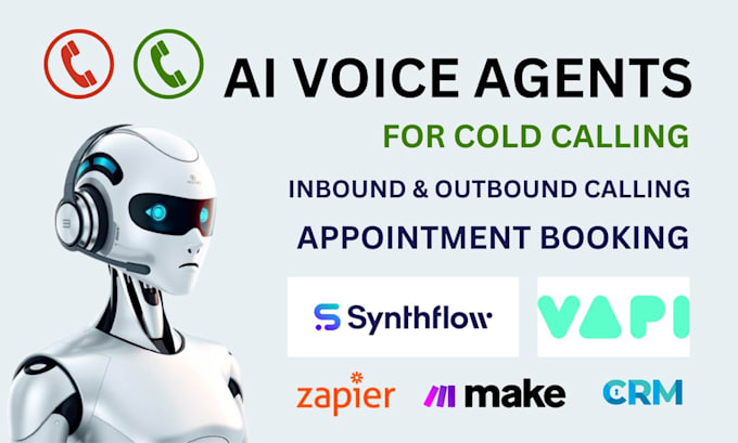 Gig Preview - Make an ai voice caller agent using vapi ai or synthflow