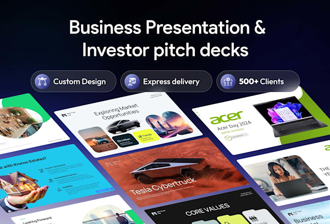 Bestseller - do business powerpoint presentation or pitch deck design