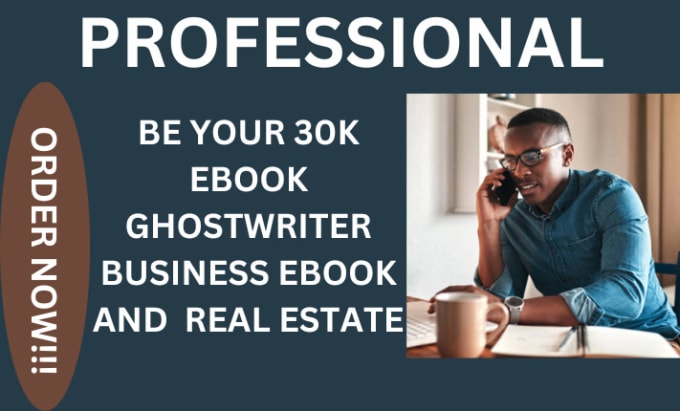 Gig Preview - Be ebook ghostwriter best 30k book writer, ebook writer non fiction ebook