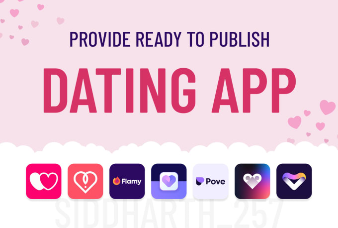 Gig Preview - Provide a ready to publish dating app like tinder, bumble