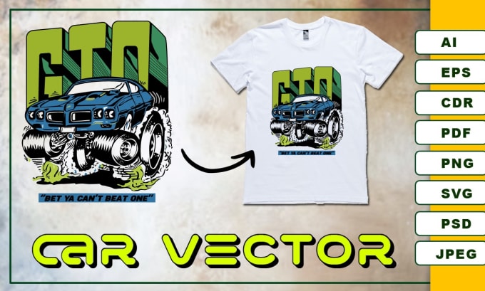 Gig Preview - Retrace car logo, convert jpg to vector files ai, PSD, cdr