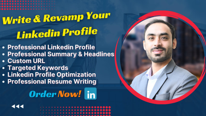 Gig Preview - Professionally write and optimize your linkedin profile