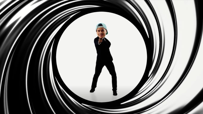 Gig Preview - Create james bond style intro video of your logo or face