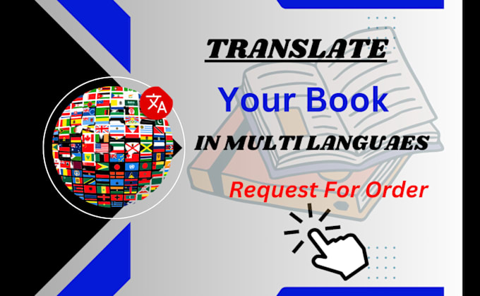 Gig Preview - Translate your book from english to multi languages for kdp amazon publishing