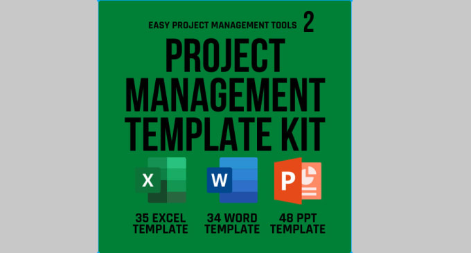 Gig Preview - Project management template kit, excel, word, powerpoint