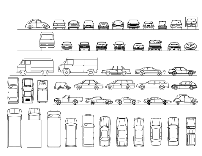 Gig Preview - Draw anything 2d cad blocks in autocad