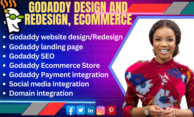 Bestseller - design godaddy design redesign godaddy godaddy website design