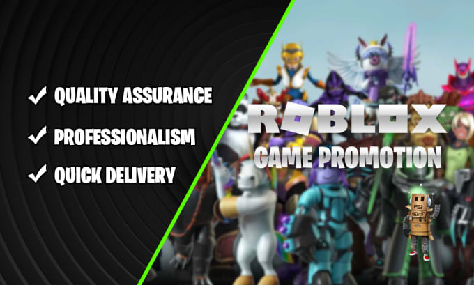 Do roblox steam game promotion, roblox game, online game, pc game, steam by  Germinospro