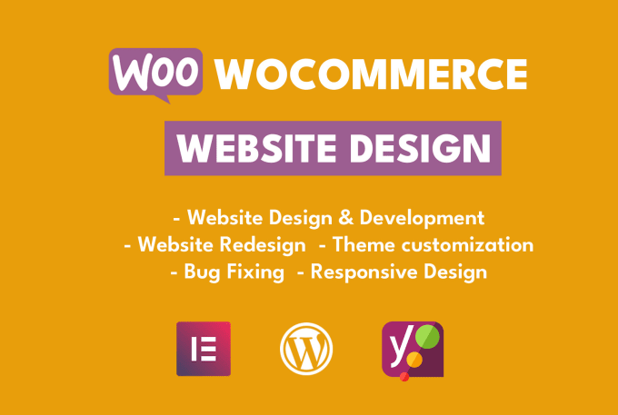 Gig Preview - Design a professional ecommerce wordpress website using woocommerce