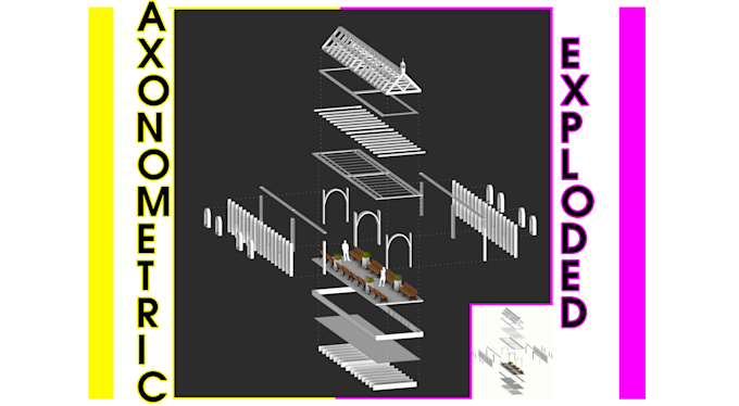 Gig Preview - Create exploded axonometric drawings