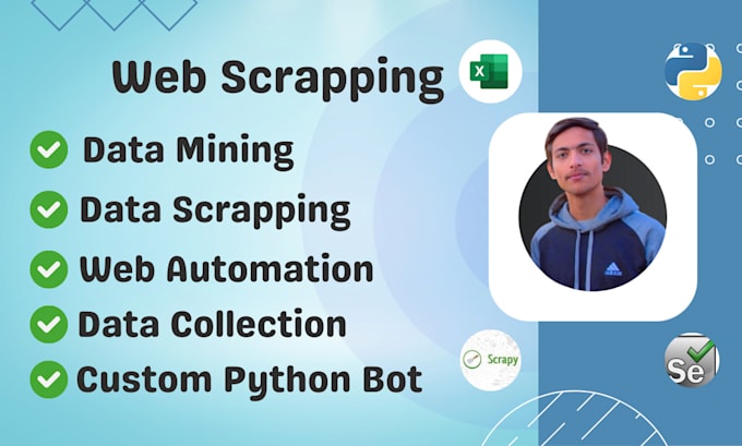 Gig Preview - Do web scraping, data extraction, mining and web automation using python