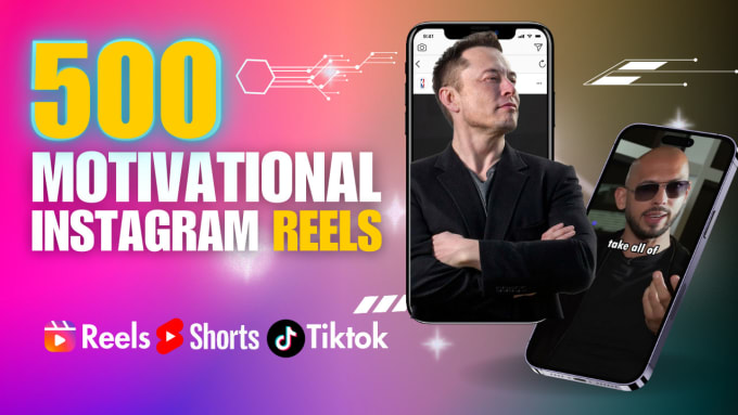 Gig Preview - Create motivational reels for instagram and youtube shorts