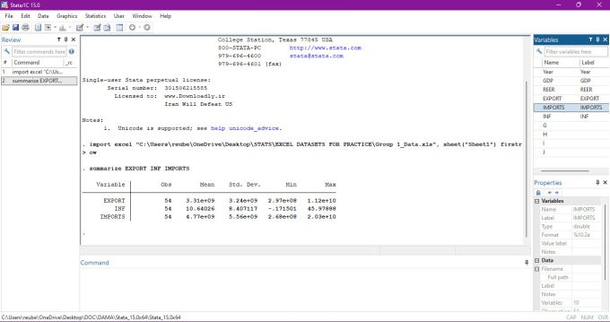 Gig Preview - Do stata analysis and stata coding