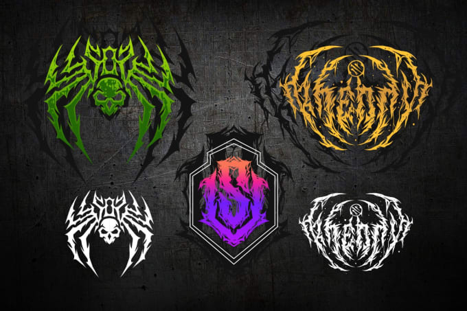 Gig Preview - Create metal logo, horror or psychedelic for your band