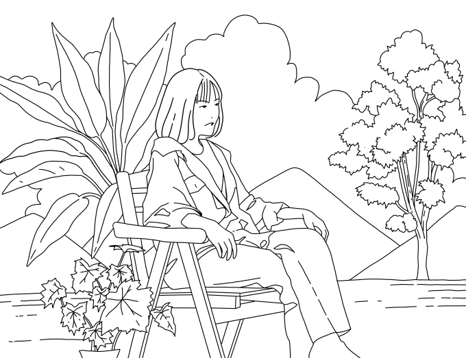 Gig Preview - Make aesthetic and minimalist line art illustration