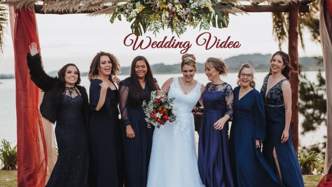 Gig Preview - Do professional wedding video editing within 24 hours