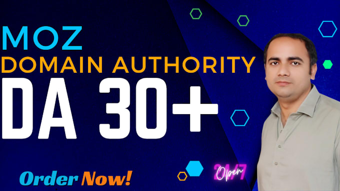 Gig Preview - Increase moz da domain authority 30 plus