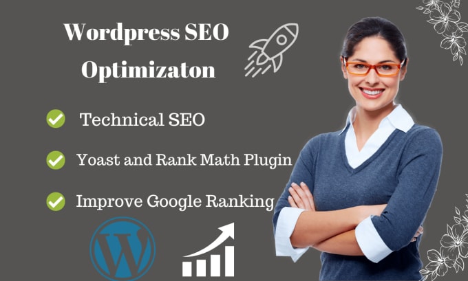 Gig Preview - Do seo for your wordpress website improve google ranking