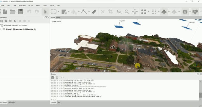 Gig Preview - Process uav image, point cloud 3d mesh, dsm, dtm, layout map