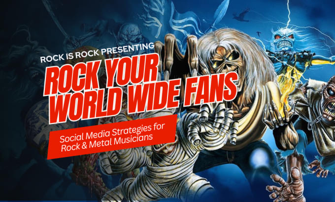 Gig Preview - Do manage rock artists social media accounts