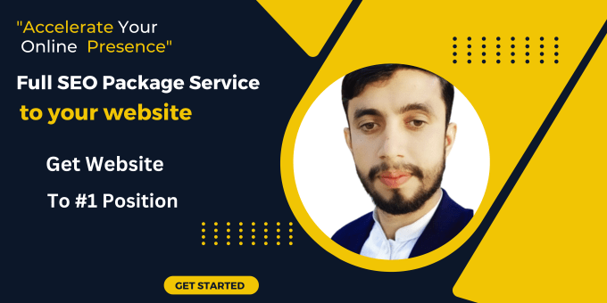 Gig Preview - Do full SEO package service to your website