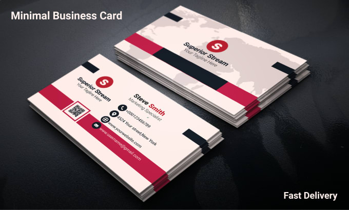 Gig Preview - Provide professional business card design services