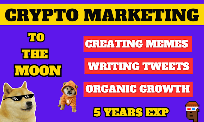 Gig Preview - Be crypto twitter manager for crypto marketing and writing tweets