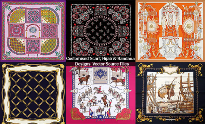 Bestseller - create unique scarf and bandana designs for fabric print