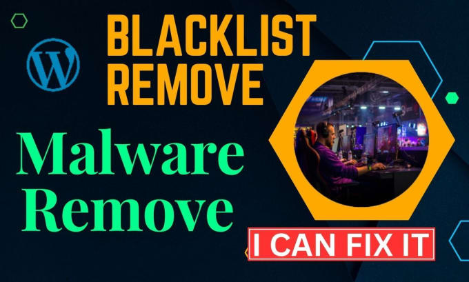 Gig Preview - Do blacklist removal, fix red warning and malware removal