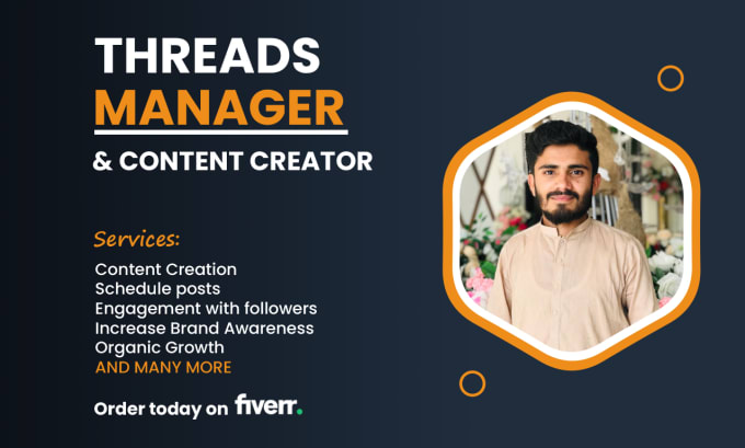 Gig Preview - Be your threads social media marketing manager and content creator for growth